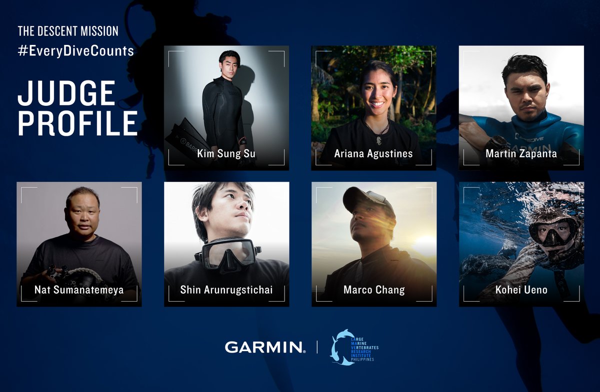 GarminMalaysia's tweet photo. Introducing the panel of judges for our Every Dive Counts underwater photo contest!
Mr Kohei Ueno will be the judge for Best of Malaysia's category.
The winners of the contest are entitled to win x1 Descent MK2i + x1 T1 Transmitter! π€Ώ
#TheDescentMission #EveryDiveCounts https://t.co/iNnnlAjtPF
