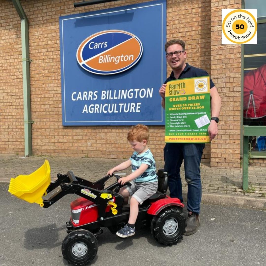 If you are out and about this weekend you can get your hands on the Grand Draw tickets at <a href="/johnwatt_son/">John Watt</a> <a href="/Chestnuthousepb/">Chestnut_HousePB</a> <a href="/ArnisonsPenrith/">N Arnison and Sons</a> and <a href="/CarrsBillington/">Carr's Billington</a> (Carlisle &amp; Penrith)...Thank you all for your support as selling points.