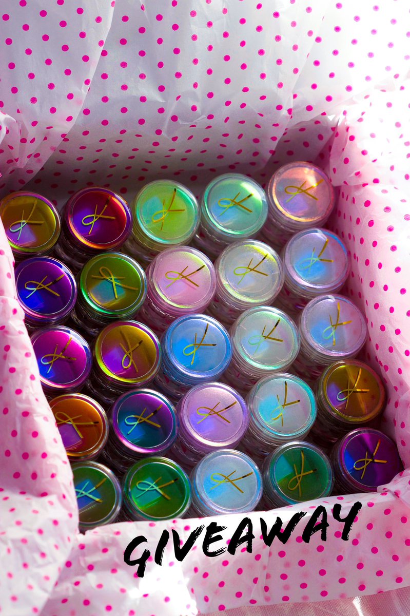 🚨📣 #GIVEAWAY 📣🚨

🌈⭐️ To celebrate #PrideMonth Win the ENTIRE #KARLACOSMETICS Dream Come True Collection! 

That’s every loose eyeshadow we sell! 

How to enter:   
✨ Follow <a href="/karlacosmetics/">Karla Cosmetics</a> 
✨Like and RT
✨Comment with rainbow emoji 🌈 
💫International entries are welcome🌍