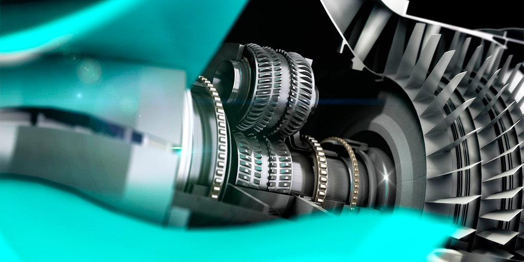 RollsRoyce's tweet image. We&apos;re building an #UltraFan engine demonstrator which features aviation&apos;s most powerful gearbox. Although just one metre square in size, this gearbox delivers enough power to drive 500 family cars. Find out more: ow.ly/1Dpb50F2Nzh #IntelligentEngine #AvGeek