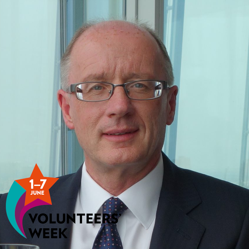 "Today, we’re thanking Dr Nigel Sparrow OBE, Chair of our GP Advisory Board and member of the judging panel for our essay prize. 

Thank you for helping to develop and review our GP e-learning modules, and helping us meet with key individuals in UK healthcare. 💜

#VolunteersWeek