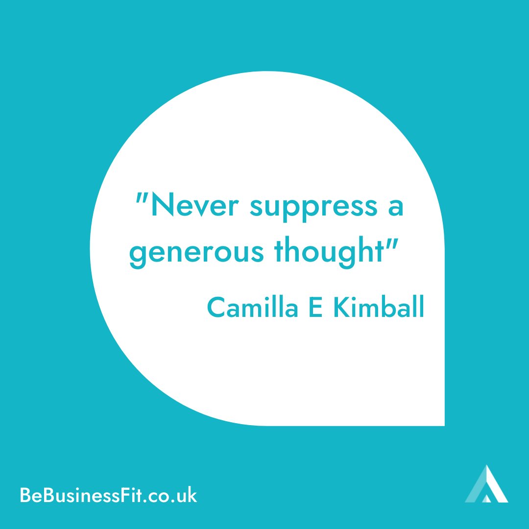Take the opportunity today to show generosity to another person, compliment someone, give positive feedback, catch them doing something right.
And then see how *you* feel.
Repeat.
#values #feedback #engagement #recognition #bebusinessfit