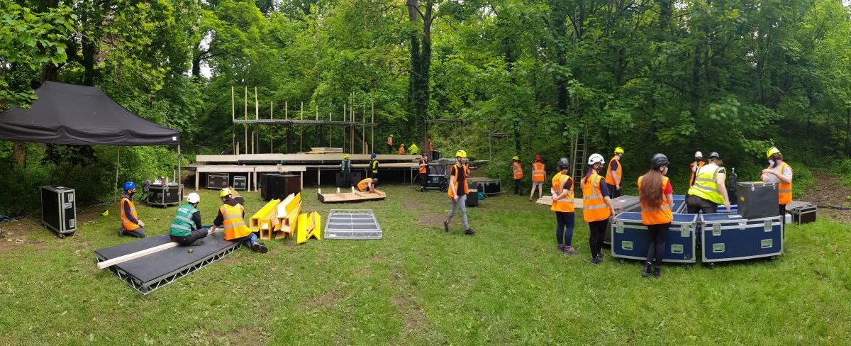 Watch our final year Musical Theatre students in Twelfth Night - A Musical! 

Our Theatre Production &amp; Stage &amp; Production Management students have been busy building the set and ensuring the performance is covid-safe. Running between 4-9 June, book now:  ow.ly/Izi150F2MXw