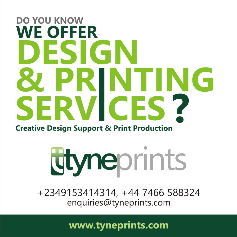 tyneprints1's tweet photo. Do you want the best in digital prints, creative designs and IT solution? Contact Tyneside innovations on 09153414314.
#Tyneprints #prints #technology #itautomation #DIprinting #creativity #graphicdesign #design #digital #innovation #branding #creative #printing #printshop https://t.co/LSf7ecwRD6