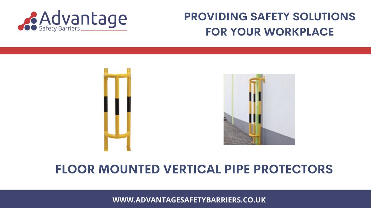 ABarriers's tweet photo. Floor Mounted Vertical Pipe Protectors ensure pipes are protected against accidental damage by passing vehicles. 
Quickly &amp; easily installed
All steel construction
Effective protection
Highly visible

Click: https://t.co/9NzoCSwXrM 

#warehouse #protection #safety #highlyvisible https://t.co/vMqTCjx2yu