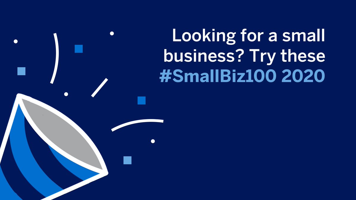 Your favourite small businesses are in this tweet, you just didn’t know it yet! #SmallBiz100 2020 @SmallBizSatUK

<a href="/LauraFelicity/">LauraFelicityDesign</a> <a href="/quiet_the_hive/">Quiet_the_Hive</a> <a href="/GenerosityBank/">Generosity Bank®</a> <a href="/Marvellousmix2u/">Marvellous Mix Chin Chin</a> <a href="/BenjisBites1/">Benji’s Bites</a> @catspjs_uk