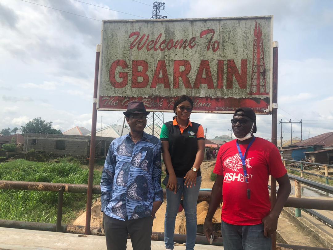EcoHomef's tweet photo. @FishnetAlliance @Health_Earth in Gbarain, #Yenagoa LGA, Bayelsa, #NigerDelta #FishNotOil https://t.co/emsjbZO2hO