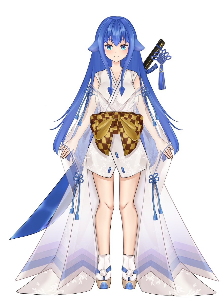 DiuqsM's tweet image. Full body reveal is here!!!! 🎉🎉

Thank you everyone for being so patient! 💞💞
I'm so happy that I can finally show everyone my model and reference sheet made by my mama @Ain_stel ❤️