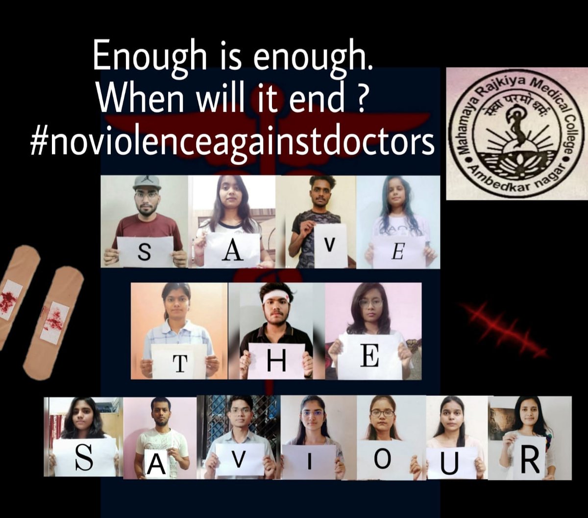 ImaMramc's tweet photo. We sacrifice our 20's, we stay up late, we put everything we have in it. We sacrifice our sleep ,our family time to just see a smile on patient's face. 😁 
But what do we get in return?? 
You abuse us and kill us like animals. We are also humans. https://t.co/sfp768HvmR