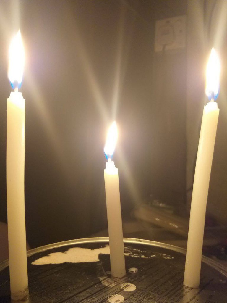 maythetchal2018's tweet photo. A domestic candlelight night strike by a civilian to show solidarity with freedom fighters from #HongKong. #LessTalkMoreActionsASEAN #June4Coup #WhatsHappeningInMyanmar https://t.co/PGv9ZtmhKF