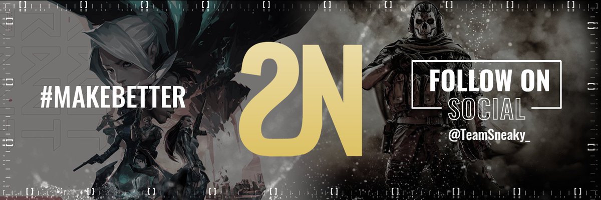 TeamSneaky_'s tweet image. Daha yeni başlıyoruz! #MAKEBETTER 
Twitter Header Design by @doganbazeren