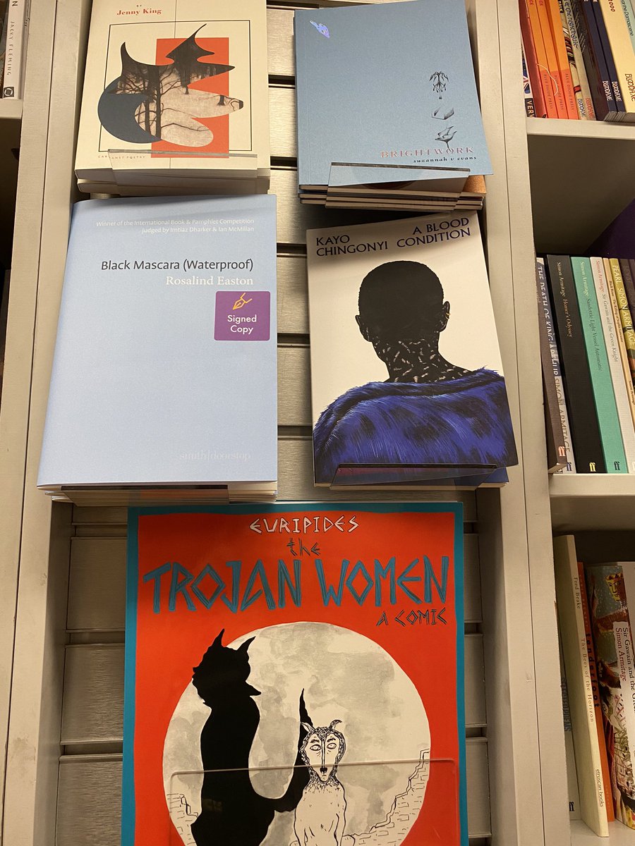 The glorious madness of a universe in which I am on the shelves in the <a href="/LRBbookshop/">London Review Bookshop</a> next to <a href="/SuzannahVEvans/">Suzannah V. Evans</a>, @KayoChingonyi and Anne Carson.