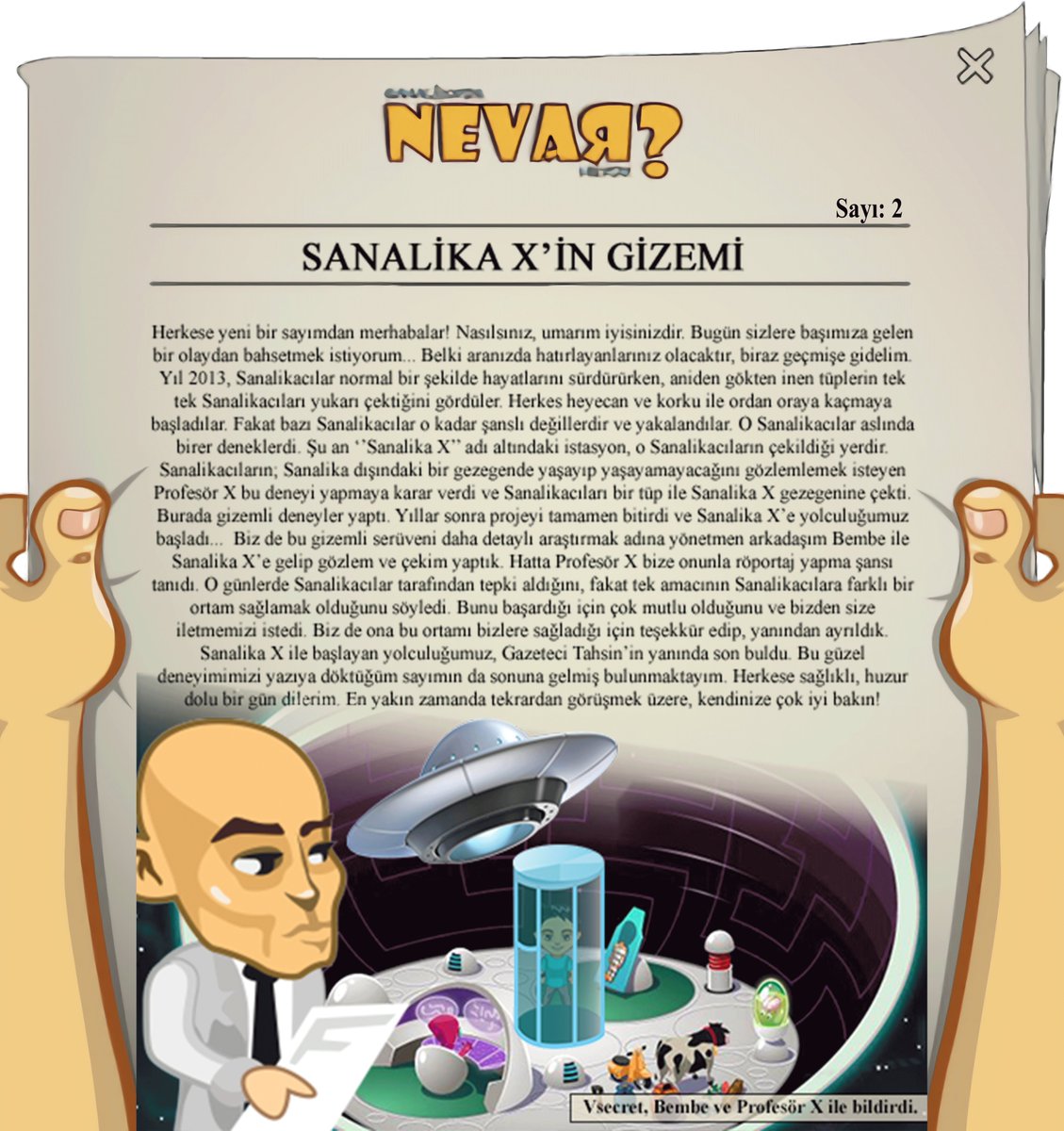 2. sayımdan herkese merhabalar!