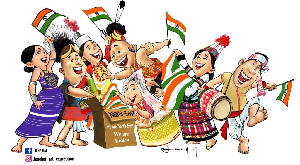 NSUIDimapur's tweet photo. We are only asserting our rights as Indians. Please hear us out.🙏
#NortheastMatters 
#AchapterforNE https://t.co/ItsLccgsIF