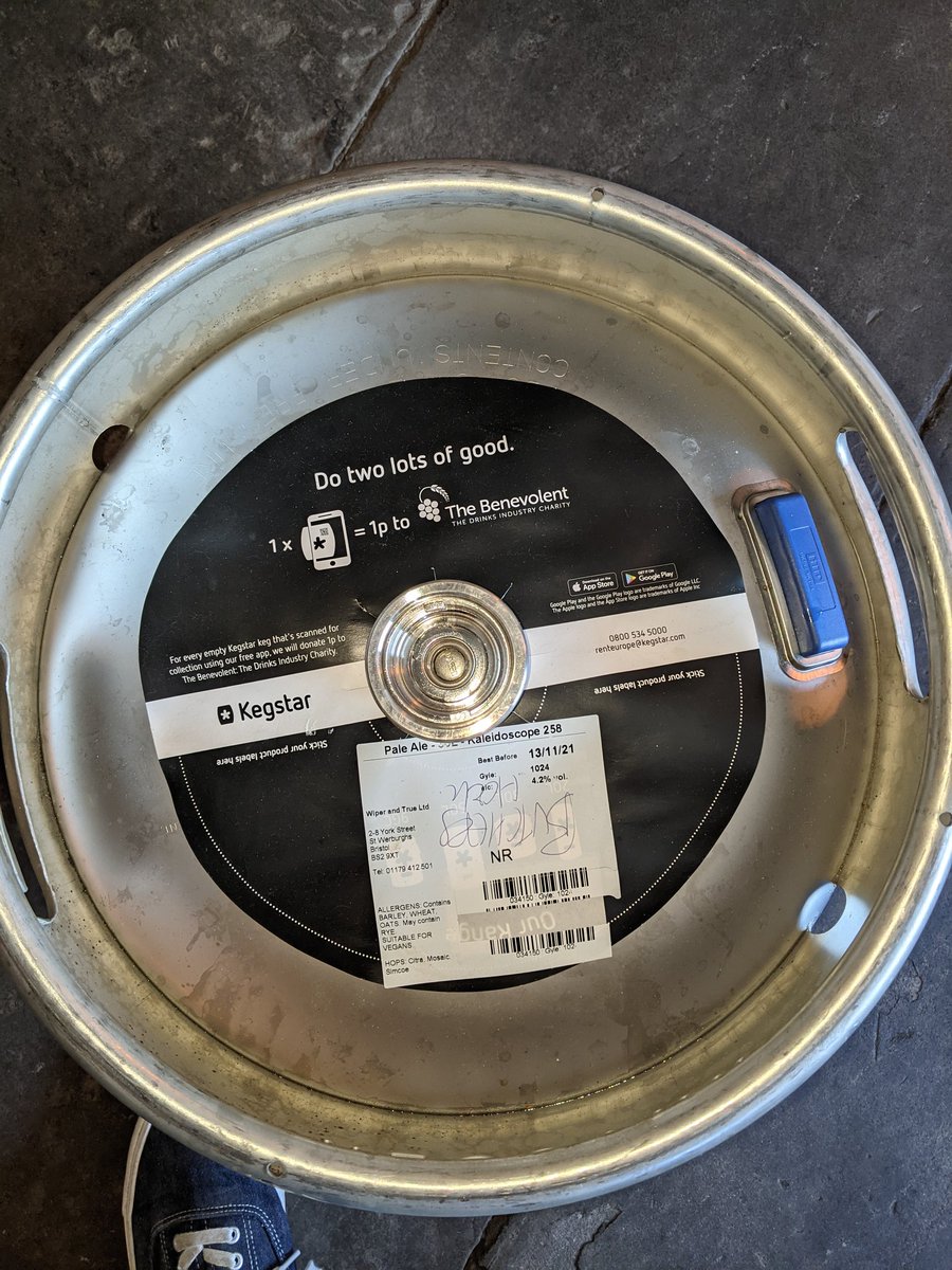 TheHookPub's tweet photo. Well you have also drunk me dry on @WiperAndTrue Kaleidoscope, but fresh on the keg Taps (you love it in cans) I have @ArborAles My Little Sabrony! #Goodbeer #Goodbrewery #Goodpub #Thornbury https://t.co/psB0se8BTq