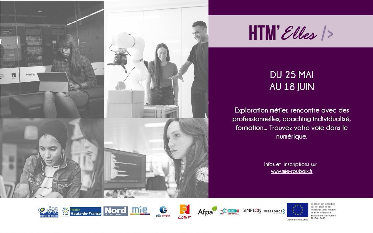 ✅ Aujourd'hui c'est Perle, notre collègue Lead développeuse, qui a souhaité partager son expérience et parler de son métier dans le cadre du programme HTM'elles.

#numerique #formations #femmes