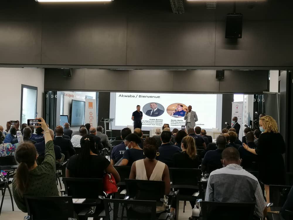 Well done ☑️
Rencontre <a href="/FrenchTechAbj/">FRENCH TECH ABIDJAN</a> chez <a href="/CI_Orange/">@CI_Orange</a> avec <a href="/franckriester/">Franck Riester</a> et <a href="/AdomRogerFelix1/">Roger Félix Adom</a> où nous avons montré notre capacité à fédérer, innover mais aussi à savoir si le prochain Google sera franco-ivoirien ou nigerio-americain. On se revoit dans quelques jours. #frenchtech