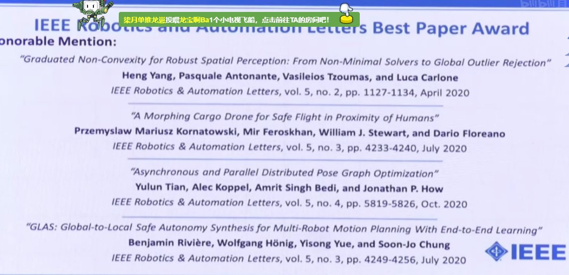 hankyang94's tweet photo. Our GNC paper got a RAL best paper honorable mention in addition to the ICRA best paper award in robot vision last year! I still remember that day, the four of us looking at the same monitor, polishing the paper WORD by WORD. Good paper really pays back!
https://t.co/IvE20kWkDq https://t.co/Rg9zHMbAc9