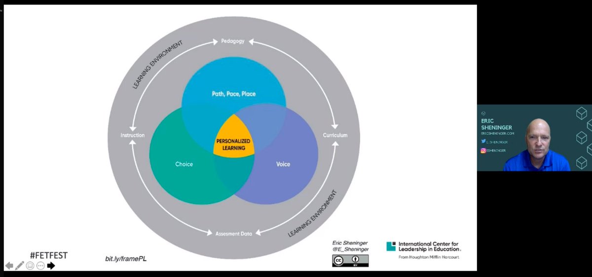 CetbInclusion's tweet photo. Eric Sheninger is well worth listening to. The shift from what to who is it for, where the tool is the last and personalised learning is key. Work in the blue but don't live there #FETFest #inclusion #LearnersMatter #MerchantOfHope @E_Sheninger https://t.co/jhkNe2SCmR