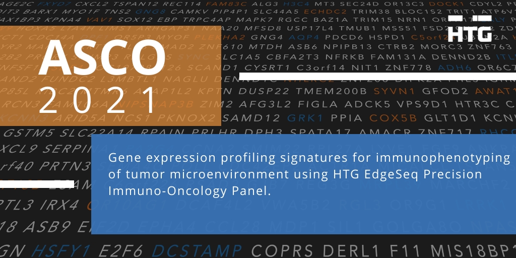HTGMolecular's tweet photo. HTG has created immunophenotyping signatures to provide a suite of robust tools to better understand tumor immune biology and mechanisms of resistance to immunotherapy.  Read the ASCO abstract https://t.co/l9dqI0RkGc #AdvancingPrecisionMedicine #Immunotherapy https://t.co/y37wpsasXo