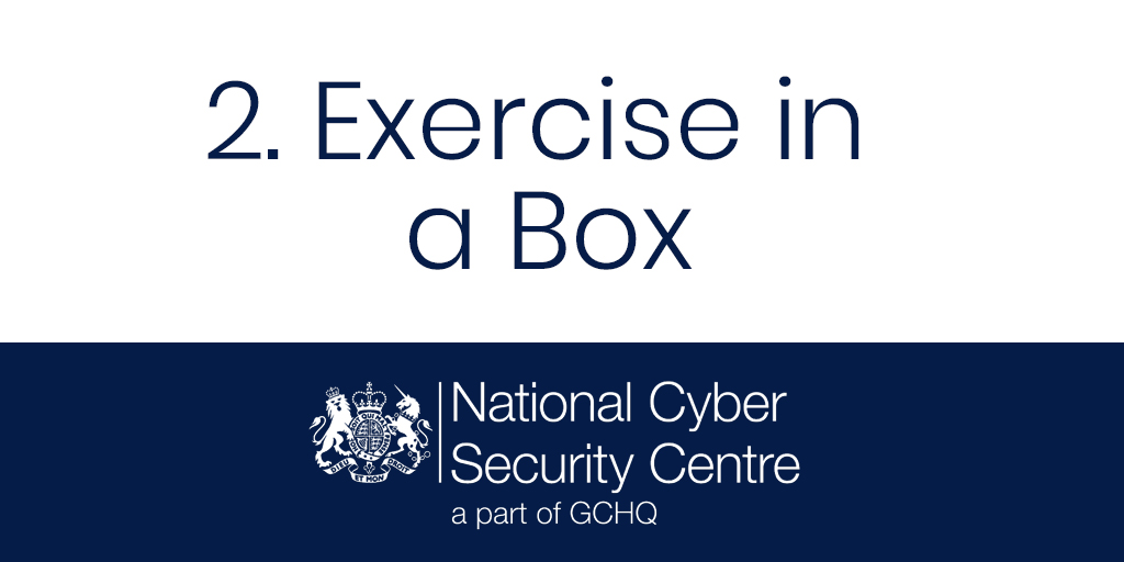 Pfropfung unter Tage Wellen ncsc exercise in a box Beitreten Ausfahrt