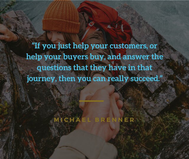 stepzoellermktg's tweet photo. Marketing Quote of the Day from - Top Marketing Expert Michael Brenner @BrennerMichael [By Stephen Zoeller @stepzoellermktg] >>> #quoteoftheday #marketing #michaelbrenner https://t.co/B0ucjpSSiW