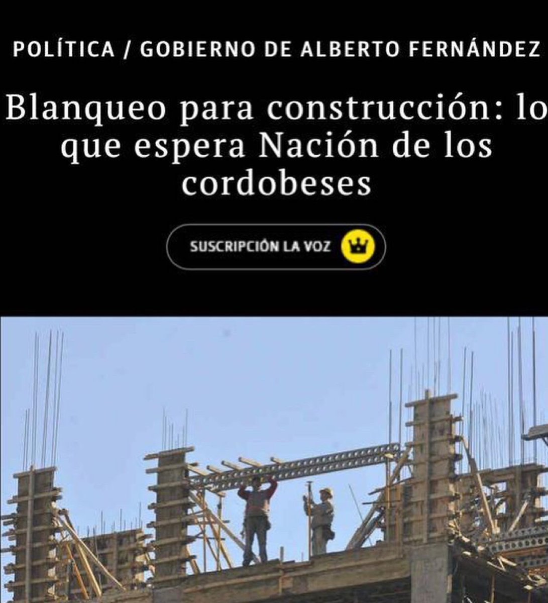 Compartimos la nota publicada por el diario <a href="/LAVOZcomar/">LAVOZcomar</a>, en la cual nuestro <a href="/presidenteceduc/">@presidenteCEDUC</a> comparte la actualidad de la Ley de Blanqueo para la construcción en la provincia de Córdoba. Link: bit.ly/3fOzs2M