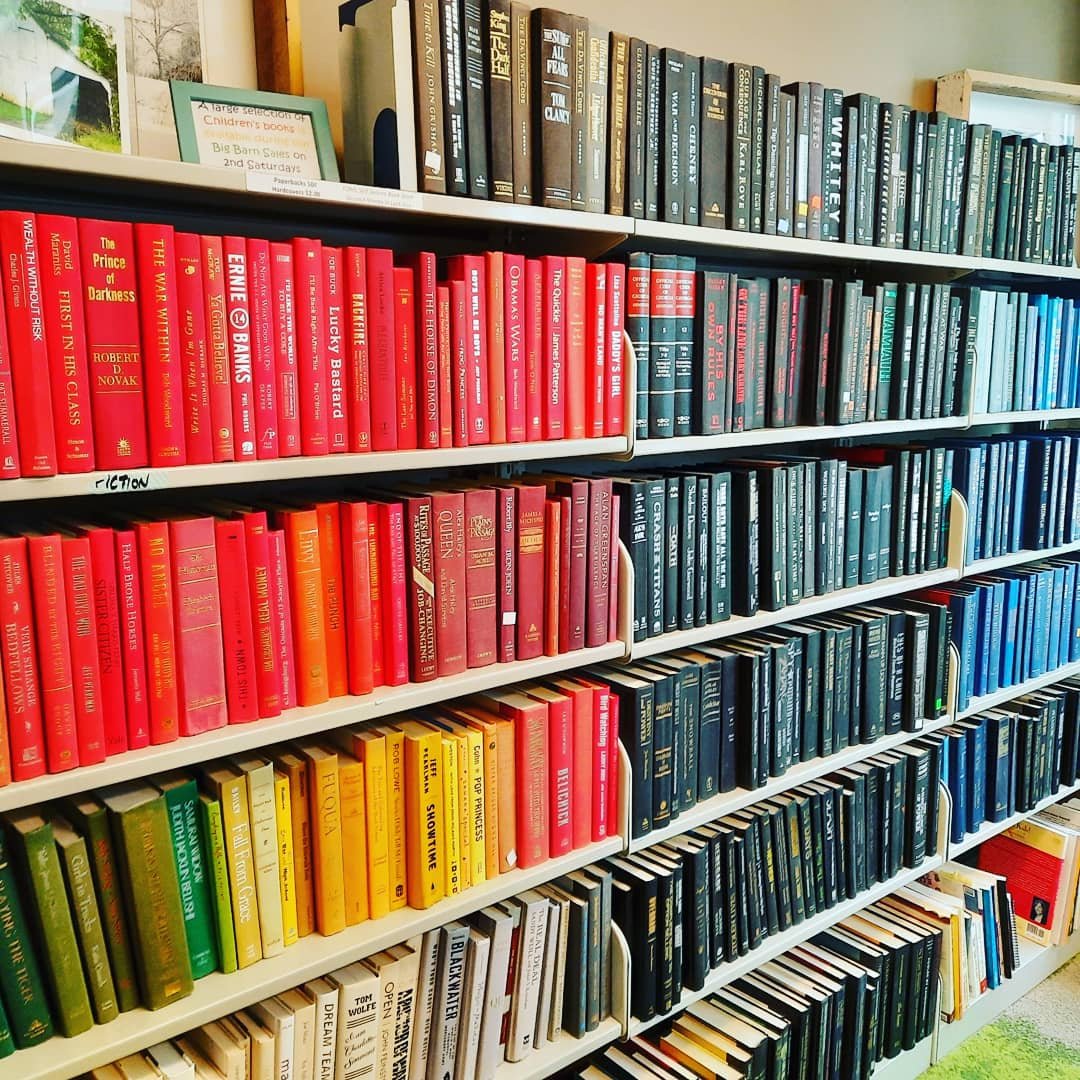 fomlga's tweet image. Wouldn&apos;t you like some #color on your shelves? Available whenever the #miltonlibrary is open, in the lobby shop.
