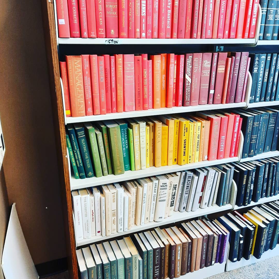 fomlga's tweet image. Wouldn&apos;t you like some #color on your shelves? Available whenever the #miltonlibrary is open, in the lobby shop.