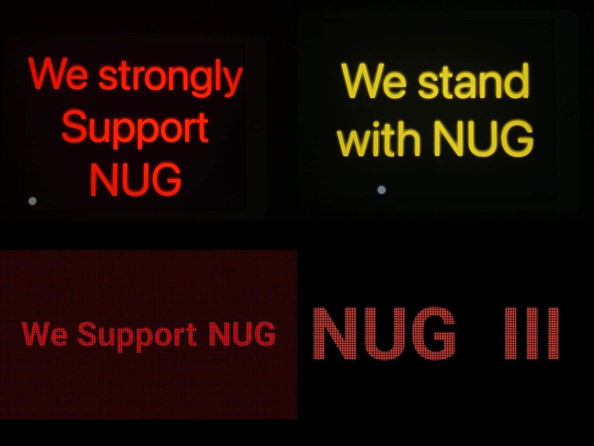 “Stay at Home Nigth Strike” from #DagonMyothit_North “We fully &amp; strongly support NUG” #June4Coup #WhatsHappeningInMyanmar #OurGovernmentNUG #LessTalkMoreActionsASEAN #MilkTeaAlliance