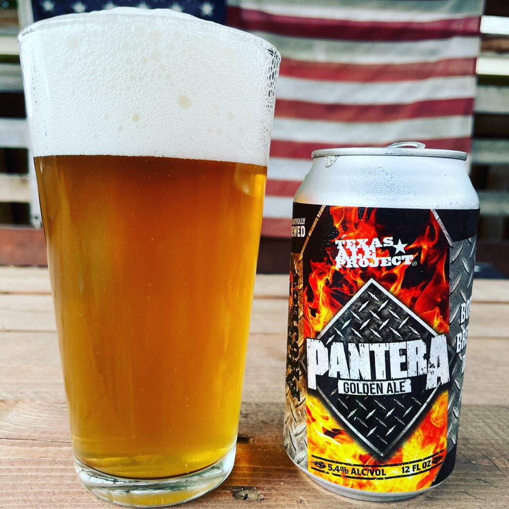 StrikeoutBeer's tweet photo. Cheers to Friday! @texasaleproject Pantera - Golden Ale - 5.4% ABV

#pantera #texasaleproject #goldenale #ale #beer #craftbeer #friday #cheers #yum #yummy #tasty #fresh #new #fridayvibes #mood #head #pour #yeet #a #b #golden #letsgo #texas #dallas #dallastexas #texasbeer https://t.co/K8y3E3oUV4