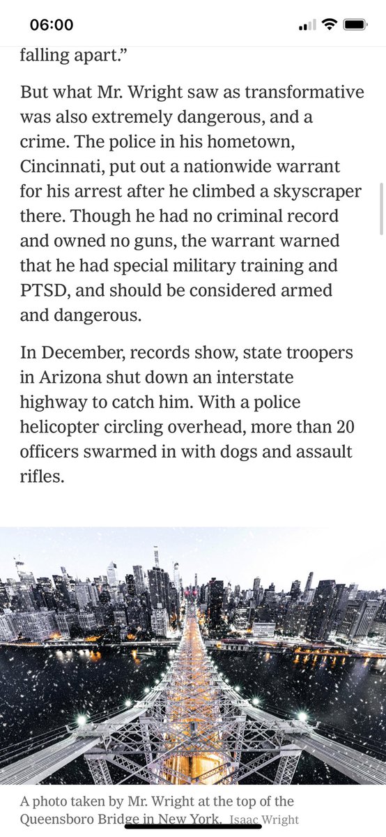 I know there’s a paywall so I will post the article here as well. Outlined is how my military service has been used against me to paint me as someone that is a threat despite having no criminal record. Also outlined is how I’ve been held at gunpoint unarmed three times now