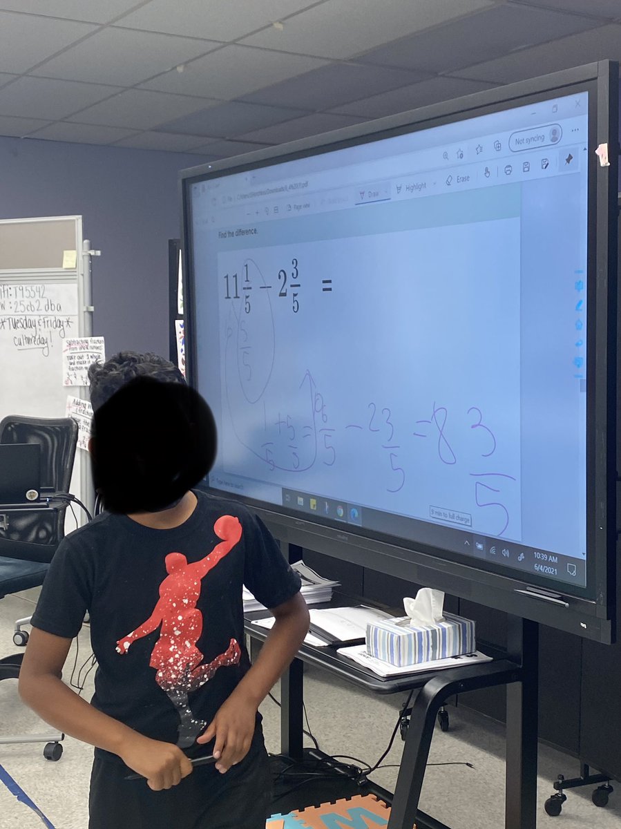 Loving how the kiddos modeled my annotations on the math equations today ✏️ keeping our thoughts and processes organized!