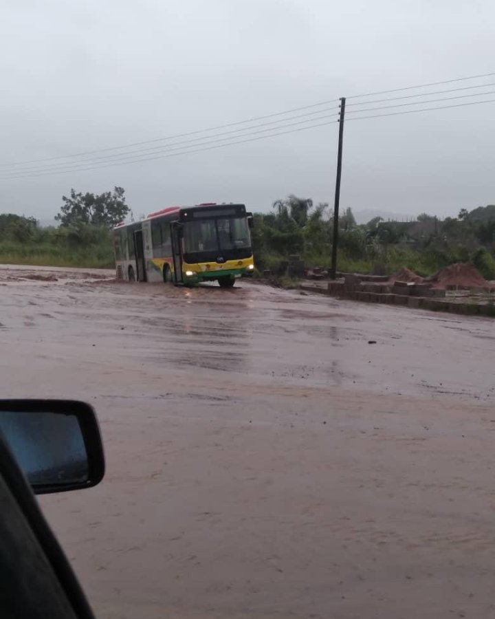 AbrahamNNorman's tweet photo. @thenanaaba @GHOneTV This is UHAS, a public university in the Volta Region that produces health workers. It is so unfortunate that the President cut sod for the road construction to begin but no show by the contractors as at now. #fixuhasroadsnow https://t.co/NquodNWbFU