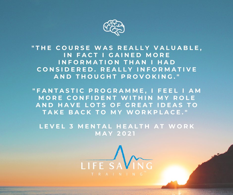 Last week we launched our new and improved #firstaid training for #mentalhealth and here’s what people had to say! ☺️ We carefully developed the course to build skills and confidence throughout - to have difficult conversations and to make a real difference. #MentalHealthMatters