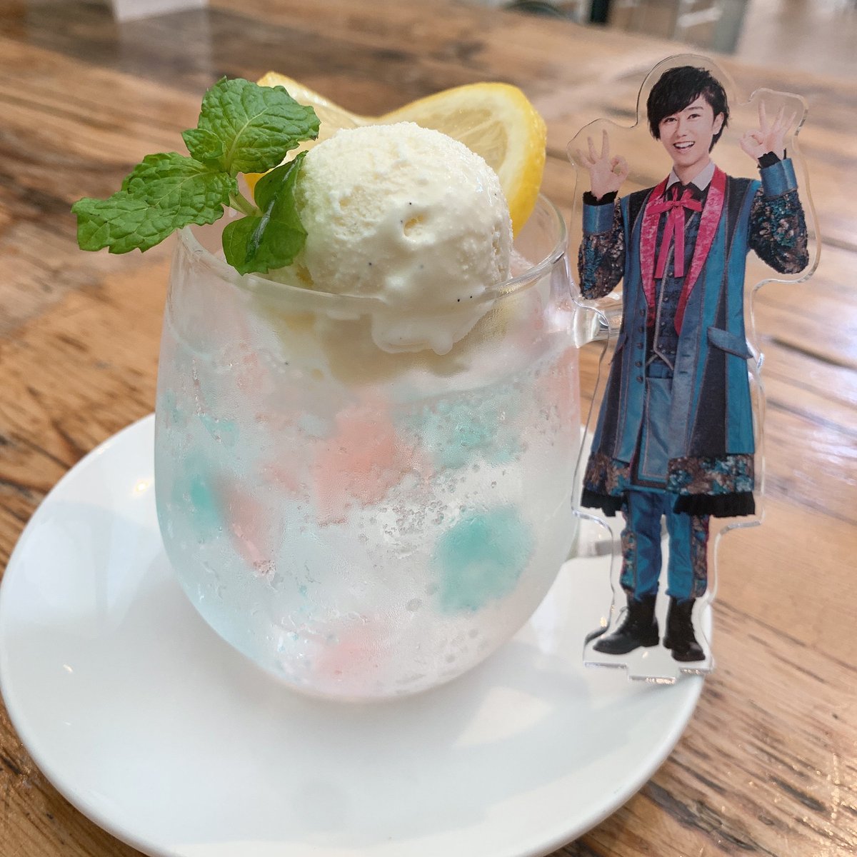 snm_____y's tweet photo. 久しぶりにオタクと遊んで楽しかった💙💚💚好き！！！ https://t.co/CvsUJsqKmF