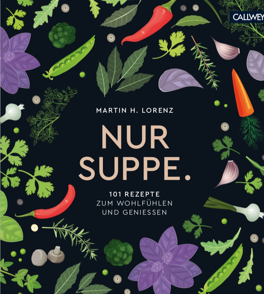 The greatest book about soups will be published on 20 Sep. 101 top chefs from all over the world have provided a recipe for it. It's an honour to be able to bundle them into a fantastic book. Among others, the fantastic Laurent Smallegange <a href="/lsmallegange/">Laurent Smallegange</a>