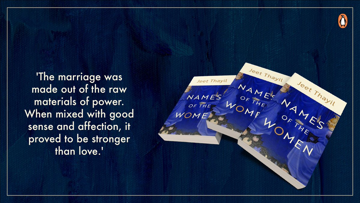 PenguinIndia's tweet photo. Novelist #JeetThayil gives voice to fifteen women whose lives overlapped with the life of Christ. Read #NamesOfTheWomen to know more. https://t.co/5bjEQko7Ec