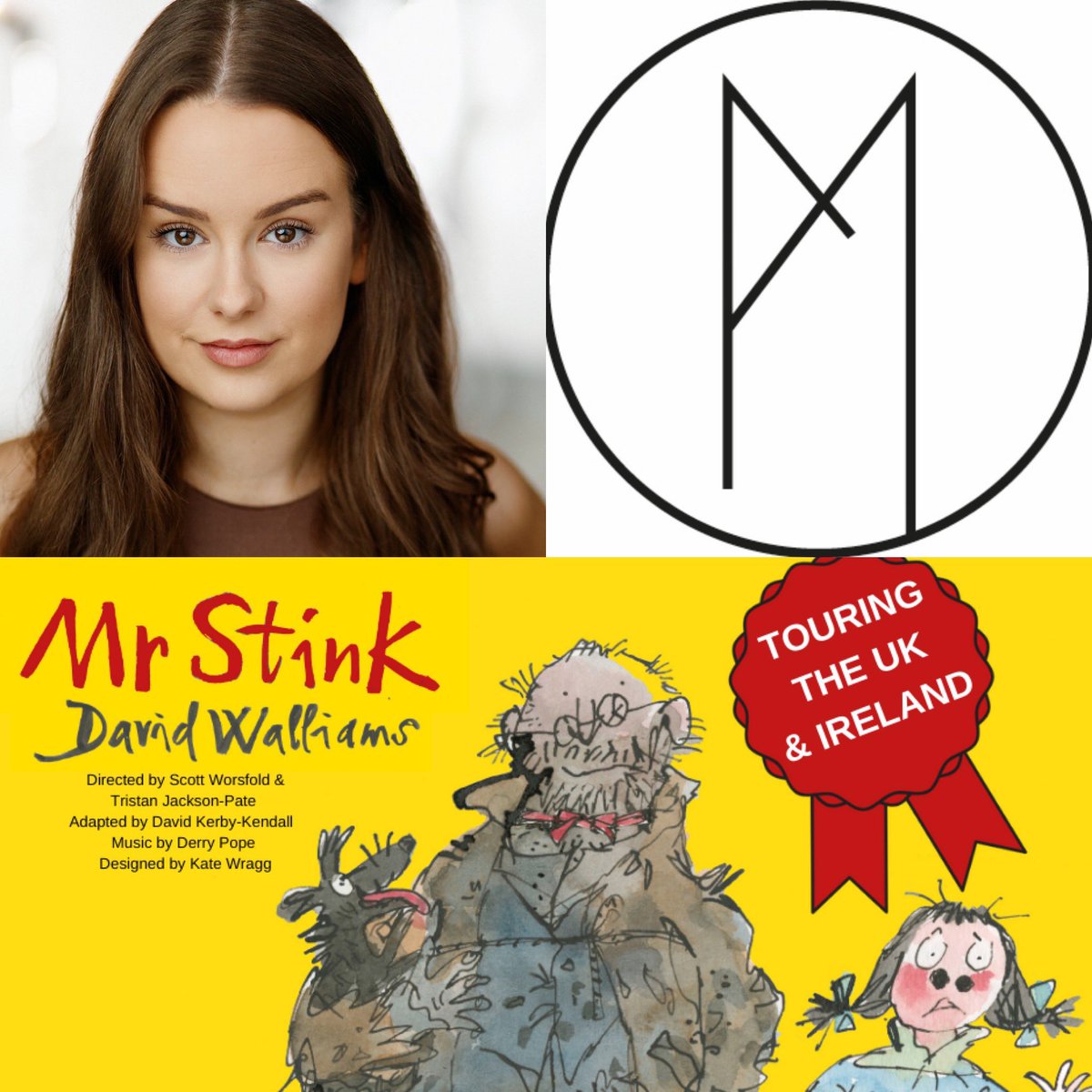 Today’s the day!
Our brilliant <a href="/amie_johns/">amie</a> (Italia Conti 2020 grad) makes her professional stage debut. 

Amie is playing Annabelle in the hilarious, ‘Mr Stink’ (written by David Walliams)
The production tours the UK until September.
-
#AmieJohns