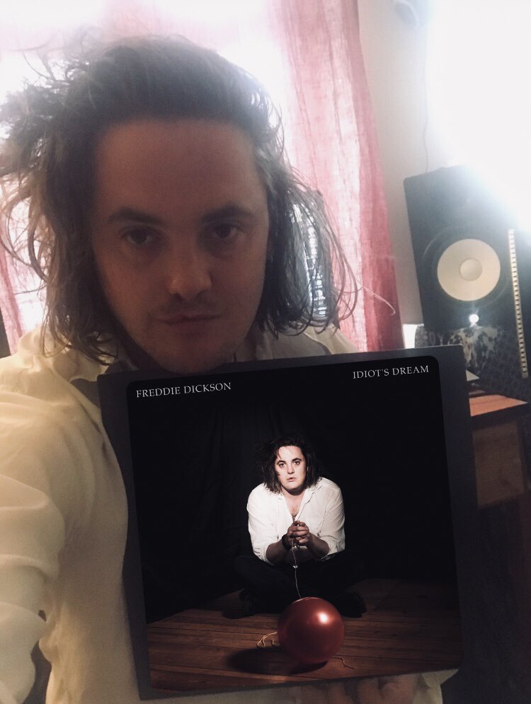 FreddieDickson's tweet photo. My brand new EP ‘Idiot’s Dream’ is finally out in the world. Huge thanks to everyone involved 🖤

You can listen to the full things here 🎈

https://t.co/wsQd54FRA6 https://t.co/ddGonkFdcx