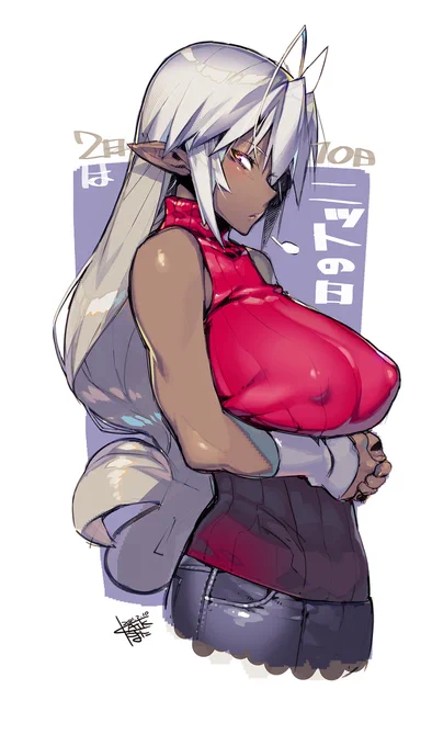 三世ニット正 #ニトロプラス #オリジナル #装甲悪鬼村正 #三世村正 #ジーンズ https://t.co/cYzN3BB1rZ 