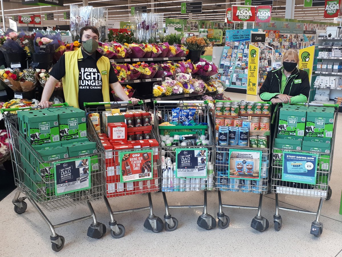 AsdaBoston's tweet photo. We've donated goods worth £772.47 to Boston Food Bank as part of our #FightHungerCreateChange food drive.
The donation was based on a shopping list of products that are regularly in short supply at the food bank. It was funded by an Asda Foundation grant.
https://t.co/N4nk4Al52r https://t.co/a1UI3R3m2o
