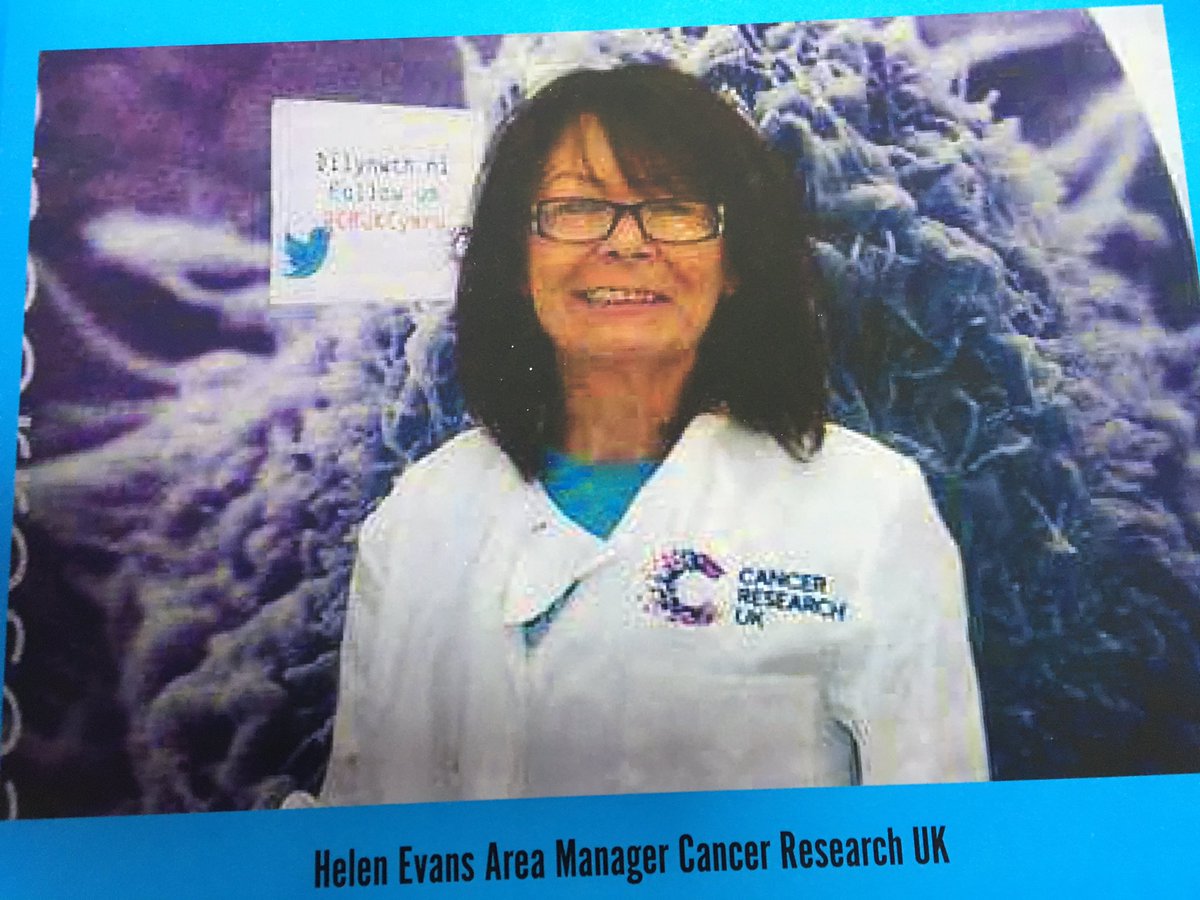 What an achievement from Helen - £52 million in 25 years helping to save lives from cancer!