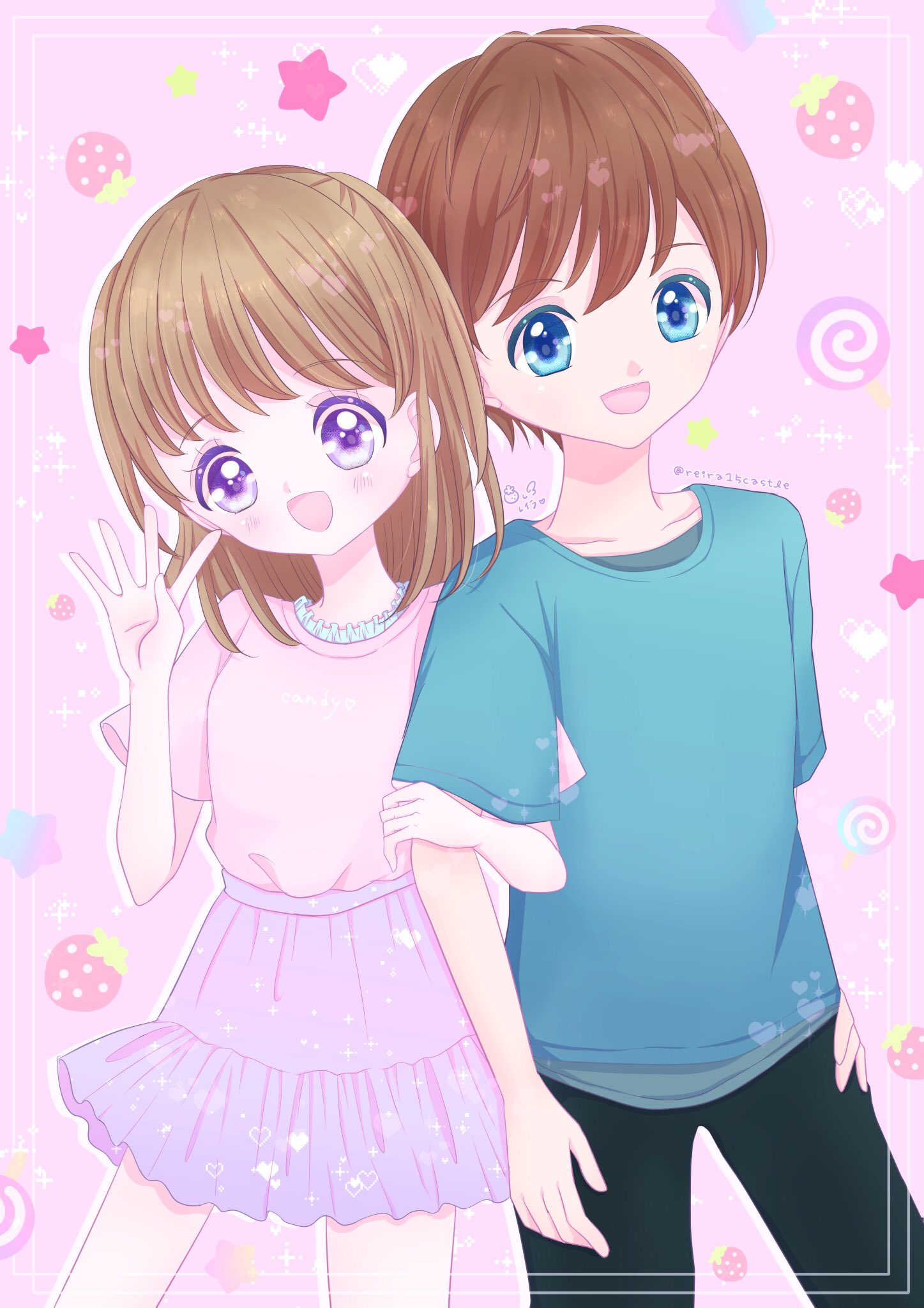 苺しろ レイラ 創作 カップルイラスト 小学生の女の子と男の子のカップルを イメージして描きました 少女漫画の王道っぽいかんじです T Co 9in4hy6rs2 Twitter 苺しろ レイラ 創作 カップルイラスト 小学生の女の子と男の子のカップルを イメージして描きました 少女漫画の王道っぽいかんじです T Co 9in4hy6rs2 Twitter