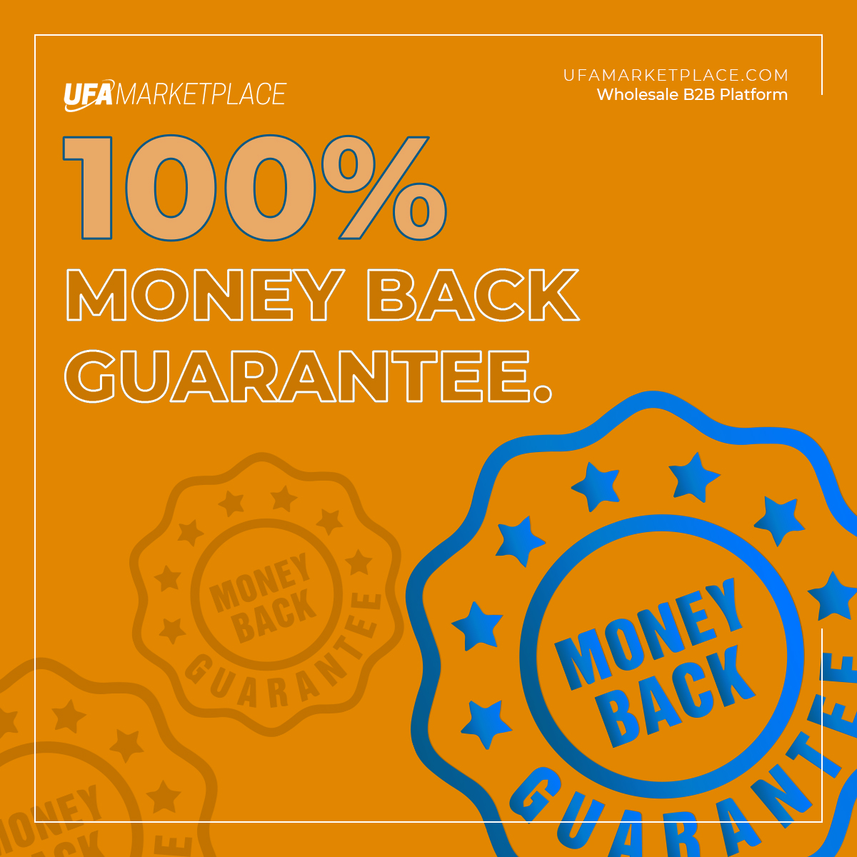 If you experience discomfort and feel unhappy with growing alongside us  at any stage,  then you may seek a refund as long as your request follows the conditions outlined in our refund policy.

For More Visit: bit.ly/3cf76MS
.

#UFAMarketplace #UFATrader #b2bmarketplace