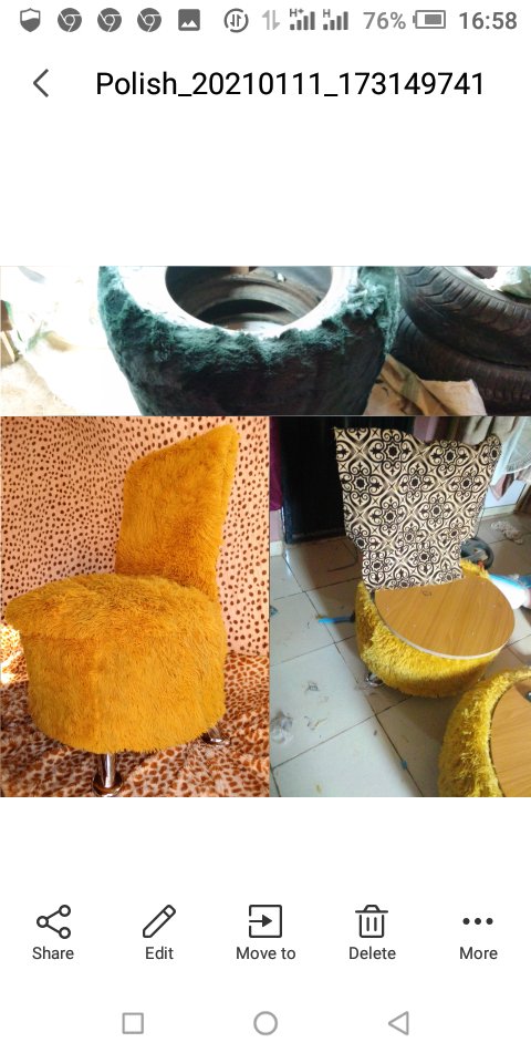 okanninuola's tweet photo. How it started vs how it ended! We #craft #upcycle #design #creativity #cozy #chairs #table We also #train #skillacquistion!! It's all our hand works...@woye1 @OvieNews @Pirtim @dmightyangel @jeffphilips1 @ishakaa @the_davidatta @A_Y_Rafindadi @fattylincorn001 @buharifunke1 https://t.co/v2ZnkvWomG
