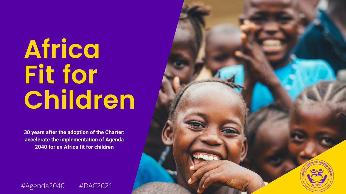 NCCS_Ke's tweet photo. Day of the African Child
Theme:30 years after the adoption of the Charter: accelerate the implementation of Agenda 2040 for an Africa fit for children.
#Agenda2040:Fostering an Africa fit for Children.
#DAC2021 https://t.co/7FP3vwZgk0