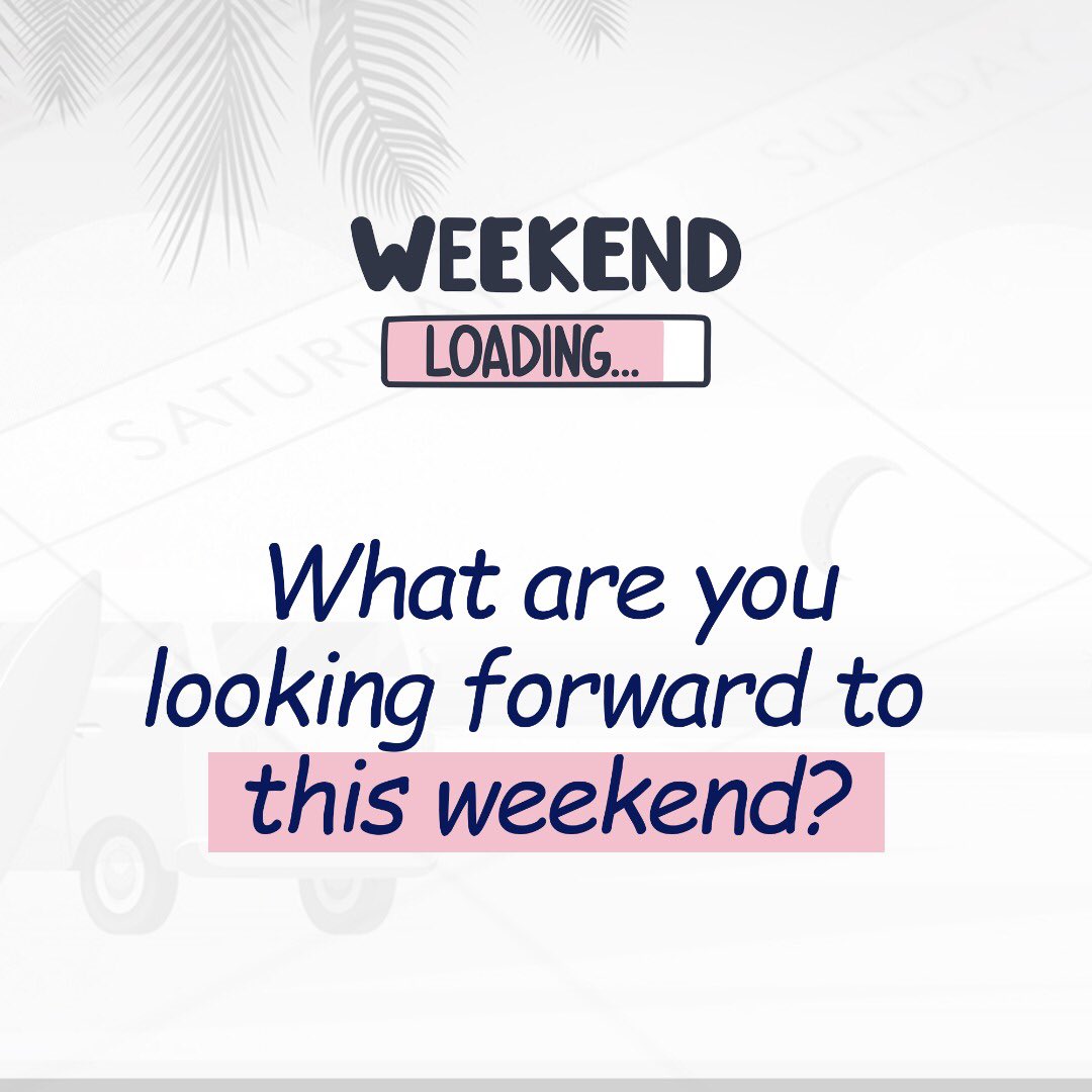 What to watch this weekend after a long week