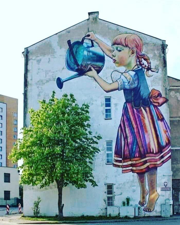 Necessitem més creativitat com aquesta si us plau. 👩‍🎨 Natalia Rak.