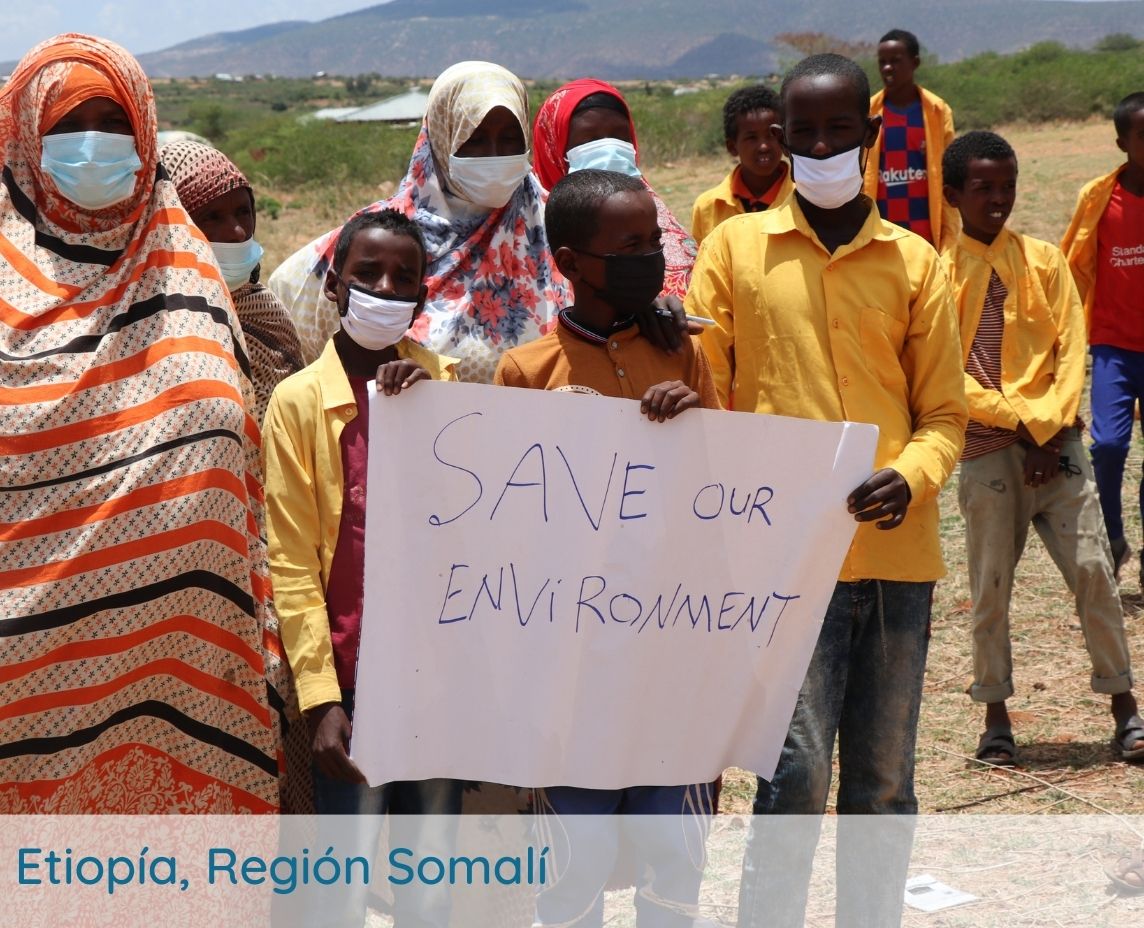El convenio impulsa actividades para combatir la degradación ambiental en la reg. somalí 🇪🇹#Etiopía con la rehabilitación de tierras con la introducción de medidas físicas y biológicas para la conservación del suelo y del agua #DiaMundialDelMedioAmbiente  aecid.es/ES/Paginas/Sal…